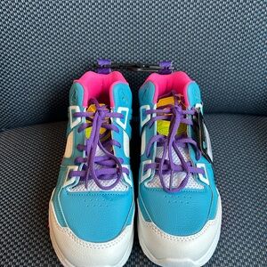 AND1 Kids Blue and Pink Sneakers